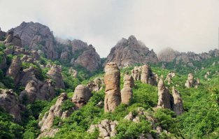 Гора "Демерджи" в Крыму.
