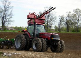 ничего смешного,смешное им из англии прислали за валюту,так что есть чем гордится хотя бы боевыми мясорубками или вот импортный вариант
