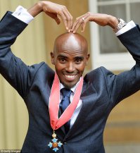 Или из Сомали, как этот:
Mo Farah