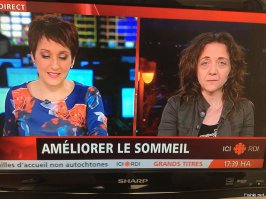 Просто ее разбудили, она только проснулась