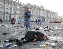 Повторю картинку. Вонючие и бухие. Был я у вас и видал я таких вот