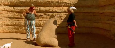 Это галлы отбили нос. Точно. Я видел.