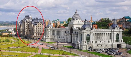 А рядом дома, в которых живут те самые земледельцы:):
