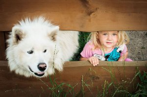 Дети и их питомцы