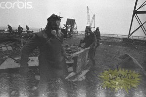 Вы наверное далеки от темы, раз пишите что дальше работы проводились роботами по телеметрии. Посмотрите документальную хронику и прочтите доклад Легасова - роботы сходили с ума и были слишком неповоротливыми и слабыми для таких работ, от сего на крышу запускали людей в защите "биороботы", а вокруг катались на бронированных машинах, которые дополнительно обвешивали листами защиты. Дело в том что в высоки полях радиации электронные компоненты быстро деградировали, фактически микросхемы меняли свои физические свойства и рассыпались, оптика темнела и после короткого времени эксплуатации робот становился мёртвым хламом.