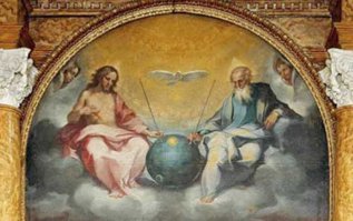 Какое НЛО? Мужик с папашей играют на Земном шарике в крестики-нолики