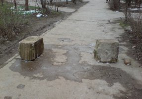 это у нас, в харькове, я на них натыкался