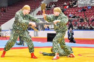 26 февраля в спортивном комплексе "Юбилейный" прошел XVI Всероссийский традиционный турнир по самбо, посвящённый памяти десантников 6-й роты ВДВ.