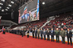26 февраля в спортивном комплексе "Юбилейный" прошел XVI Всероссийский традиционный турнир по самбо, посвящённый памяти десантников 6-й роты ВДВ.
