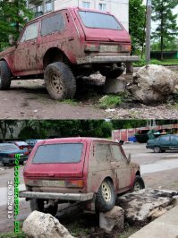 Когда лень искать парковочное место