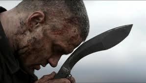 А вот и американский кукри в руках того же Епифанцева Fox FKMD Xtreme Tactical Trakker Kukri.