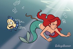 а говорят русалок можно только в рот ))