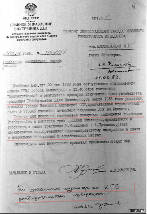 Глубоко законспирированный агент КГБ "внучка"