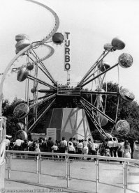 Ну, что сказать? Сочуствую, понимаю... Мы в Ялте в 90-х лишились вот таких "бомбовских" аттракционов... ( "TURBO" фото не ялтинское, но другого не нашёл, но один в один... вращается вокруг вертикальной оси, вокруг горизонтальной, и каждая кабинка независимо ни от чего, сама по себе..., а у осьминога все щупальца, независимо друг от друга поднимались, опускались, все кабинки вокруг щупальца, и каждая кабинка сама по себе...)