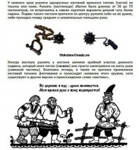 Кистень для защиты от разбойников.