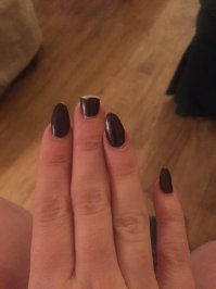 это искусственные ногти, переделать 5 минут