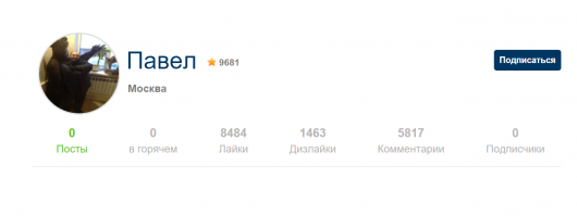 вот твой профиль. очень информативно..)) глицин себе купи, мудофель.