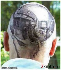 20 сумасшедших 3D татуировок, способных свести вас с ума