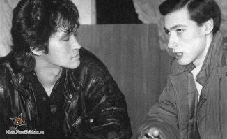 Цой дает интервью начинающему журналисту Гордону