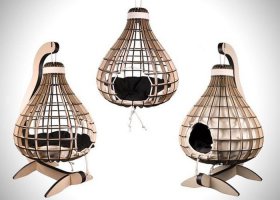 Вот такую хрень дочке в саду сделаю. А то сидит целыми днями в компьютере дома, пусть с планшетом в подвесном домике балдеет.