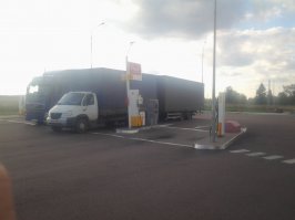 Как говориться - получите , распишитесь    ...ракурс просто не очень удачный   110 кубов!!!