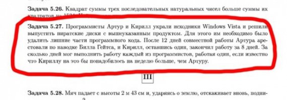 Из школьных учебников