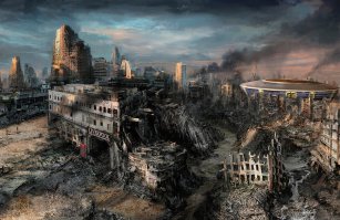 А эт наши умельцы в 12 году нарисовали. Кто узнает город по картинке?