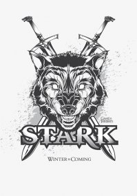 Фанат вытоптал на снегу герб Старков из 'Game of Thrones', пройдя 32.5 километра  