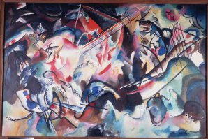 Это картина? Да я писаю красивее после *селедки под шубой* на снегу!!!