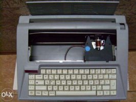 В начале 90-х работал в городской налоговой инспекции. Компьютеров было буквально пару штук на все 4 этажа, да и то уровня PC/XT. "Топовым" тогда был аж целый 286-й ;)
Ну и большинство работ по печати всяких там бланков и писулек делалось ещё по старинке, на типовых печатающих машинках. 
Когда я в очередной раз забодался печатать одно и то же, я вспомнил, что в одном из шкафов я видел странный агрегат, какую то хитрую, хотя и неказистую печатную машинку. Ещё и компактную, с ручкой для переноски.
В общем, как в описании было сказано "ЭПМ "Ромашка" серии ПЭЛП-305-08 с объмом памяти не менее 3800 байт может писать украинским (основным) и русским (дополнительным).
Я тогда, немного поигравшись, раздуплил, что эта штука может запоминать набранный текст и потом весело печатать столько раз, сколько нужно. 
Насколько же легче стало )
В общем, лень - двигатель прогресса )

Здесь вот подробнее: