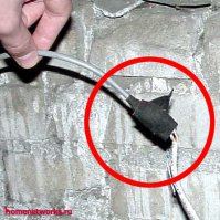 а так будут выглядеть кабеля, спаянные при помощи нового прибора