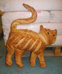 А вот Вам и Булкин-кот, к масленице.