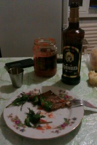 мой пятничный ужин