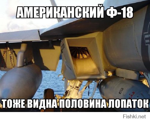 Еще с первых дней показа все мировые специалисты начали негодовать по поводу уровня невидимоти нашего Т-50! Даже у американского Ф-18, который совсем НЕ "стелс" лопатки убраны больше...
Я еще даже читал недоумения с нашей стороны, что геометрические формы передней полусферы самого планера Т-50 даже более правильные для малозаметности чем у Ф-22, но вот полуокрытые лопатки Т-50- это пздц!!!  Ложка дёгтя в бочку мёда, мягко говоря.
P.S. Я еще согласен с концепцией отсутствия гасителей выхлопа потока двигателя (как на Ф-22) в угоду тяге и в минус малозаметности, так как невидимость задней полусферы условно не актуальна... Но вот морда!?!