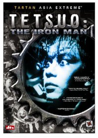 Тэцуо — железный человек / Tetsuo — The Ironman (1988).
Технофетишист пытается увеличить свою ногу, вставив в нее кусок металла — труба длиной 30 сантиметров. И… он снимает бинты с ноги и его самодеятельная хирургия не удалась! Он кричит и убегает… Тем временем некий бизнесмен едет в машине и они встречаются в результате автокатастрофы. Это начало конца для нашего бизнесмена, который медленно превратится в груду металлолома.
На IMDB присвоен статус хоррора.
