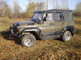 Товарища УАЗ , лет семь уже на нём мотаемся по рыбалкам