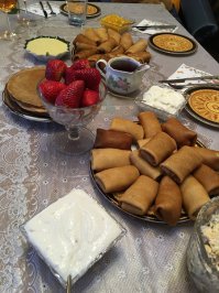 А блины? (ведь только Масленица прошла)