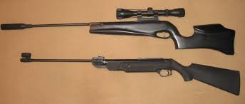 Молодец, поставил лайк за то что у человека хобби как и у меня, хоть мне и не нравится этот мурец :) 

Ничего не написано про тюнинг, я свою мурку разгонял до 210-220м/с пулей JSB match, ставил туда газовую пружину, полировал камеру, ставил поршень на кольца из фторопласта, менял манжету на более качественную, дорабатывал спуск, делал фаску на срезе ствола, в перепуск втулку ставил. Модератор собственной конструкции.
Вот красивые(не мое):