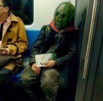 человек арбуз .не так замечательный  а вкус