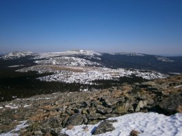 Большой Иремель весной прошлого года.