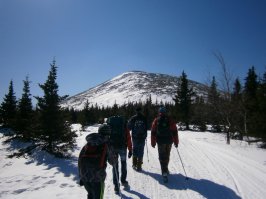Большой Иремель весной прошлого года.