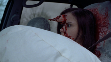 А потом у нее сработала подушка:)