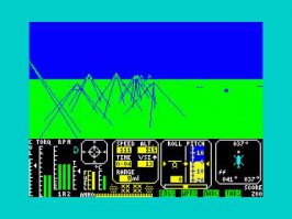 Томагавк игра называлась. На скриншоте - горы в реальном времени. :)
