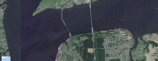 О Стефане Пермском. Старая гравюра и спутниковая карта слияния рек Чусовая и Кама. Похоже? Не?