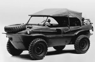 Кюбельваген 82 вроде заднемоторный и заднеприводной,а полноприводной Фольксваген-тип 166,к тому же ещё и амфибия