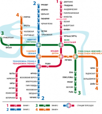 Петербургское метро в картинках