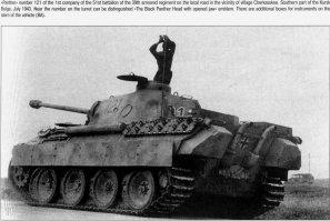 ....по поводу выхлопных патрубков, я не говорил бы так однозначно. Взгляните на машины по Курску. Трубы ободраны, а, не обгоревшие. По потёртостям. Качество немецкой краски, грунтовки - отменное. Танк не долгожитель, когда там до металла протирать. Но не спорю, довольно чистенькая машинка получилась.