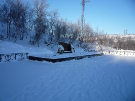 Мемориал «Подводникам, погибшим в океане» в Видяево