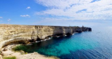 Мыс Тарханкут, Крым, Россия