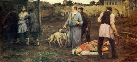 Любитель выспаривать, неужели сложно воспользоваться гуглом? "Пошехонская старина" -  Салтыков-Щедрин, "Размышления у парадного подъезда - Некрасов, "Антон-Горемыка" - Григорович, "Утро помещика" - Л. Н. Толстой и т.д.